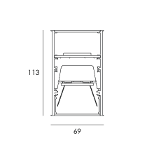 HIP H LP RADII RING SUS by DARKON